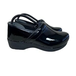 DANSKO Women's Patent Leather Clogs Black Size EU(40) US(9.5/10)
